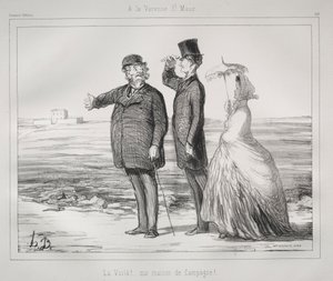 Varenne, Saint-Maur tekijältä Honoré Daumier