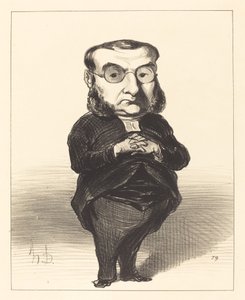 Ath. L. Charles Coquerel tekijältä Honoré Daumier