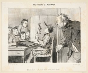 Osallistuu tekijältä Honoré Daumier
