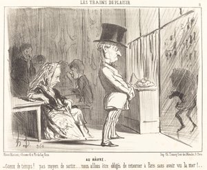 Satamaan tekijältä Honoré Daumier