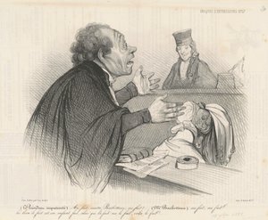 Muuten, mestari Barbotteau... tekijältä Honoré Daumier