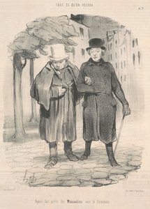Ollut osa muscadineja johtokunnan alaisuudessa tekijältä Honoré Daumier