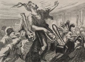 Oopperapallo: eläköön liekit tekijältä Honoré Daumier