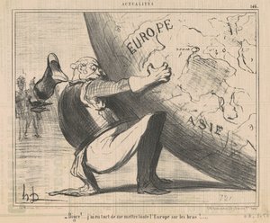 Pahuksen! ... tein väärin asettaessani itseni ... tekijältä Honoré Daumier