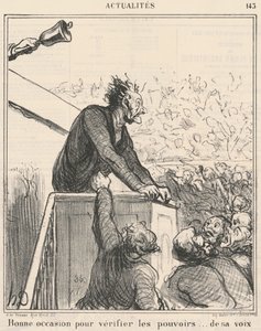 Hyvä tilaisuus tarkistaa... tekijältä Honoré Daumier