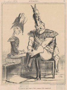 Se ei mene... niin kuin hän haluaisi tekijältä Honoré Daumier