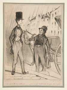 Cabrioletti M tekijältä Honoré Daumier