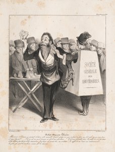 Caricaturana: Pl. 14, Robert Macaire Bookseller Caricaturana: Pl. 14, Robert Macaire Bookseller, 183 tekijältä Honoré Daumier