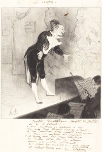dramaattinen porkkana tekijältä Honoré Daumier
