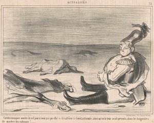 Janoon kuolleita kasakkoja... tekijältä Honoré Daumier