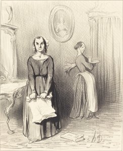 Tämä lehti pitää työni säälittävänä... tekijältä Honoré Daumier