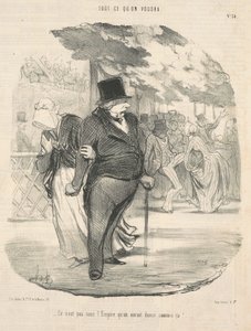 Ei ole imperiumin alla, että olisimme tanssineet niin! ... tekijältä Honoré Daumier