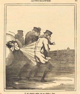 Mikä tuo... edustajamme takaisin Pariisiin tekijältä Honoré Daumier