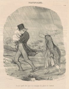 Mitä me kutsumme, maaseudulla nauttimista... tekijältä Honoré Daumier