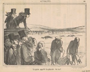 Mitä me kutsumme nurmikon iloiksi tekijältä Honoré Daumier