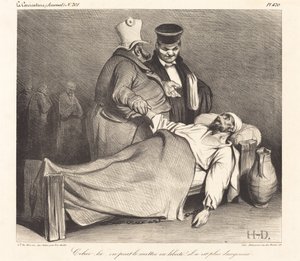 Tämä, voimme vapauttaa hänet! (Tämän voimme vapauttaa! Hän ei ole enää vaarallinen!) tekijältä Honoré Daumier