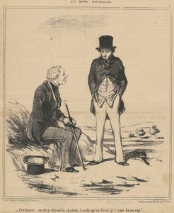 Se on outoa...on ollut tekijältä Honoré Daumier
