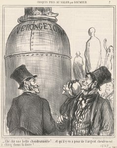 Ché cha kaunis kattilan valmistus! tekijältä Honoré Daumier