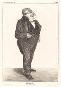 Charles Guillaume Etienne tekijältä Honoré Daumier