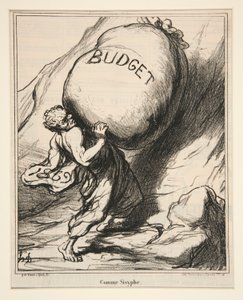 Kuten Sisyphus, Actualitesista tekijältä Honoré Daumier