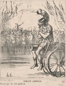 eurooppalainen konsertti tekijältä Honoré Daumier