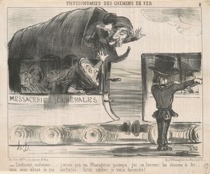 Kuljettaja... Olin vienyt kuriirit... tekijältä Honoré Daumier