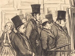 Cristi... tässä on hyvin tehty naudanliha!... tekijältä Honoré Daumier