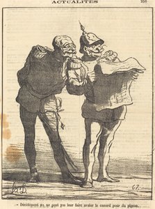 Ilmeisesti emme voi... tekijältä Honoré Daumier