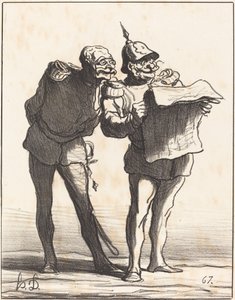 Ilmeisesti emme voi... tekijältä Honoré Daumier