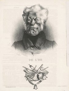 Kulta (J. -Ant. -Adrien Delort) tekijältä Honoré Daumier