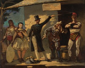 Jonglöörit tekijältä Honoré Daumier