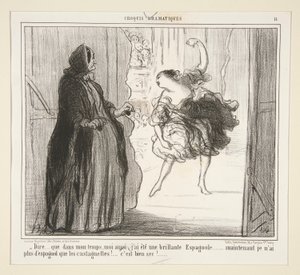 Hirveä tekijältä Honoré Daumier