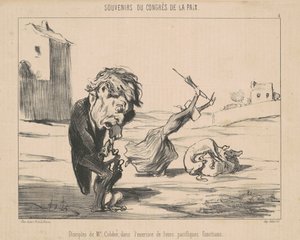 M. Cobdenin opetuslapset tekijältä Honoré Daumier