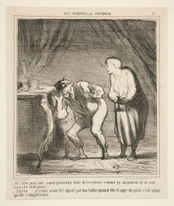 Hei! No, ystäväni, mitä ajattelet tuollaisesta nousemisesta? tekijältä Honoré Daumier