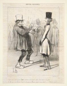 Eh, he sisään tekijältä Honoré Daumier