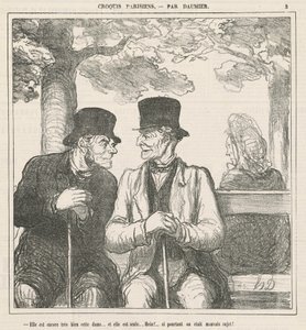 Hän on edelleen erittäin hyvä, tämä nainen... tekijältä Honoré Daumier