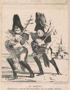 Wallachiassa tekijältä Honoré Daumier