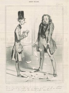 Silti velkojani, aina... tekijältä Honoré Daumier
