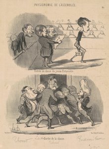 Pääsy nuoren Estancelinin luokkaan tekijältä Honoré Daumier