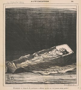 Ja tänä aikana he edelleen vahvistavat, ettei hänellä ole koskaan ollut parempi tilanne! tekijältä Honoré Daumier
