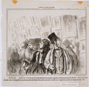 Exposition de 1859- Ma Femme… Comme nous n
