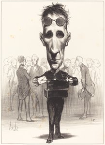 Félix Saint-Priest tekijältä Honoré Daumier