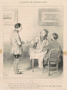 François, joka joi viiniäni... tekijältä Honoré Daumier