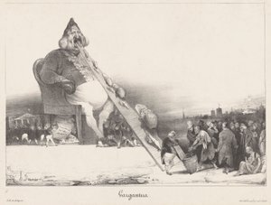 Gargantua tekijältä Honoré Daumier