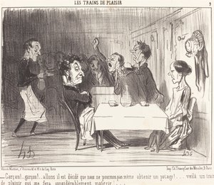 Poika!... poika!... mennään, se on päätetty... tekijältä Honoré Daumier