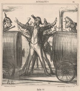 lopettaa!!! tekijältä Honoré Daumier