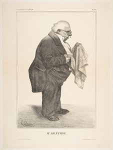Harlé Père, julkaistu La Caricaturessa nro. 136, 5. kesäkuuta 1833, 5. kesäkuuta 1833. tekijältä Honoré Daumier