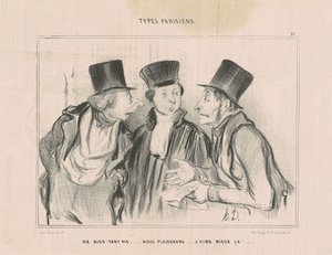 Hyvin! ei välitä!...me anomme. Pidän tästä enemmän... tekijältä Honoré Daumier