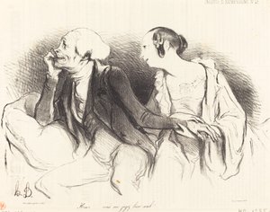 Henri!... tuomitset minut erittäin pahasti!... tekijältä Honoré Daumier