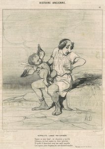 Cupidin larded Hippolyte tekijältä Honoré Daumier